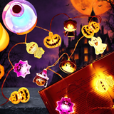 Halloween LED Light String with Spooky Shapes — Hallowicked hero (SUSMHSL00009)