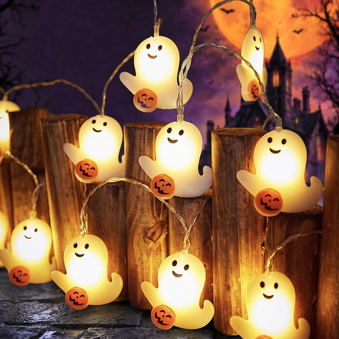Halloween Pumpkin LED String Lights — Hallowicked hero (SUCAHCC00102)