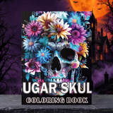 Skull Halloween Devil Coloring Book — Hallowicked hero (SUEDLCJ00009)