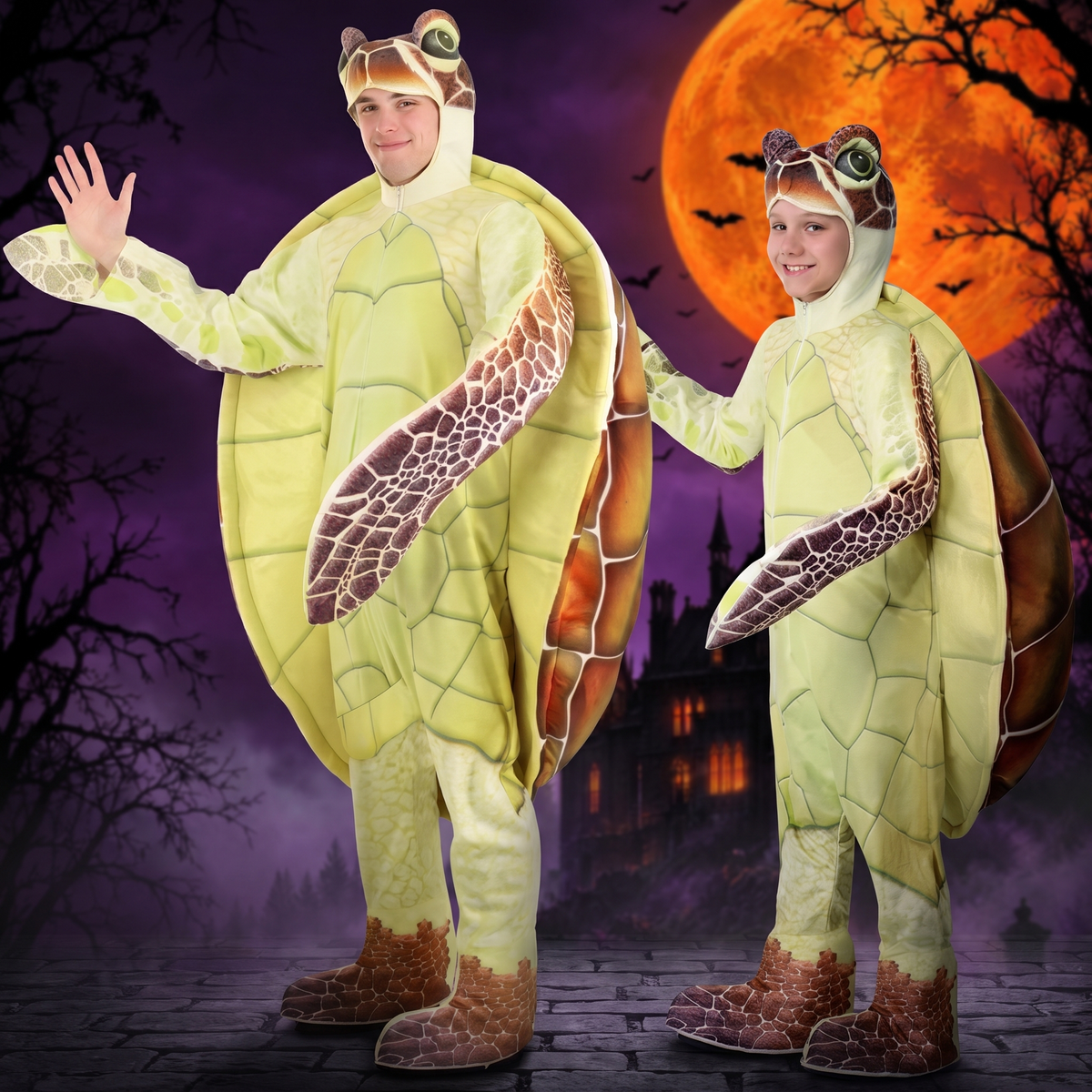 Sea Turtle Costume for Halloween and Performance — Hallowicked hero (SUKITPD00004)