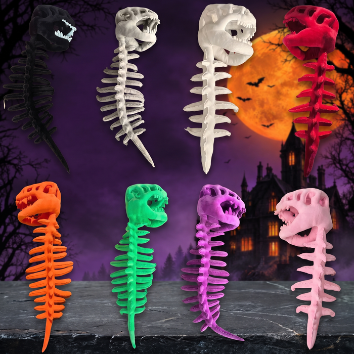 Cosplay Halloween Skeleton Sounding Plush Doll — Hallowicked hero (SU00362118)