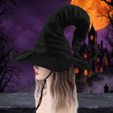 Witch Hat with Windproof Rope Halloween Costume Accessory — Hallowicked hero (SU00135417)