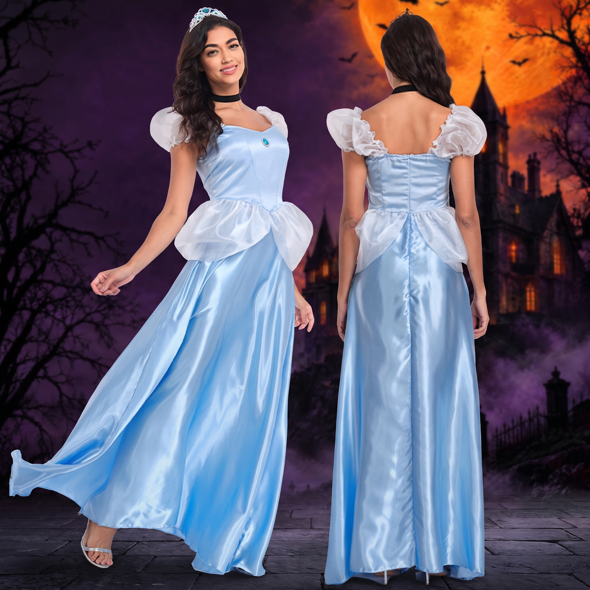 Princess Cosplay Dress Halloween Costume — Hallowicked hero (SU00113141)