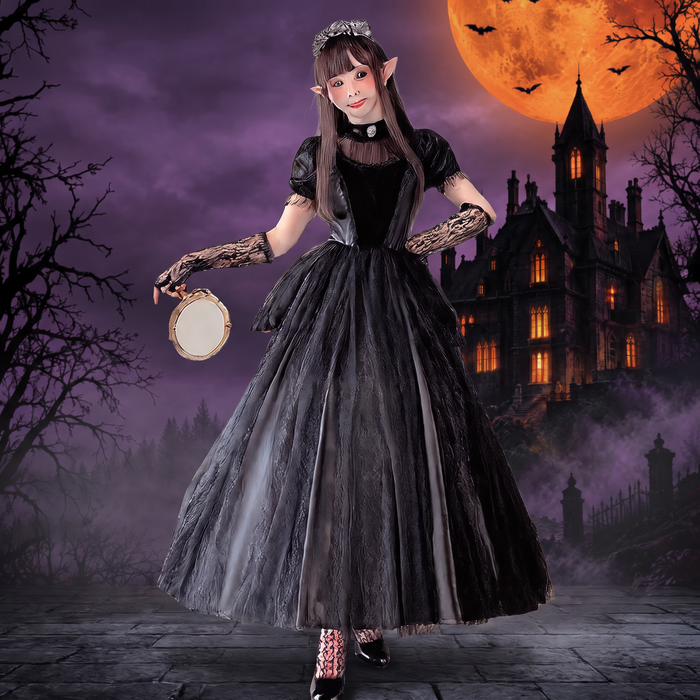Gothic Halloween Costume Dress — Hallowicked hero (SU00029804)