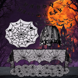 Halloween tablecloth — Hallowicked hero (SU00015393)