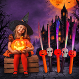 Colorful Luminous Toys Pumpkin Skull Halloween — Hallowicked hero (SU00024865)