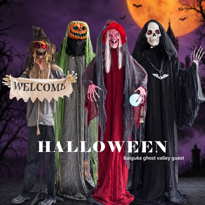 Halloween Standing Decorations — Hallowicked hero (SU00021817)