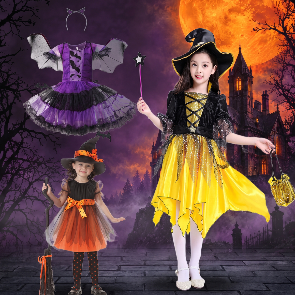 Halloween Kidsren's Costumes — Hallowicked hero (SU00018384)