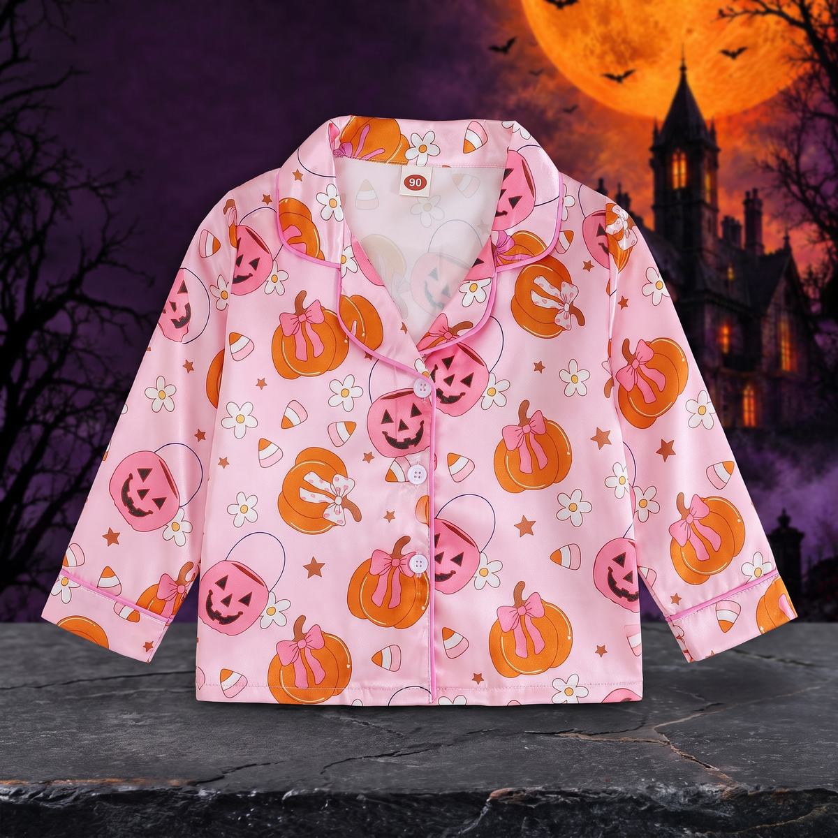 Halloween Girls' pajamas set — Hallowicked hero (SU00021511)