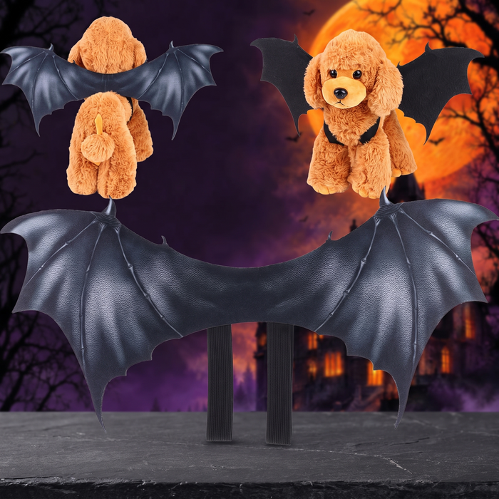 Halloween Pet Bat Wings Costume — Hallowicked hero (SU00031467)