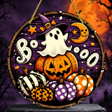 Halloween wooden signboardon — Hallowicked hero (SU00032009)