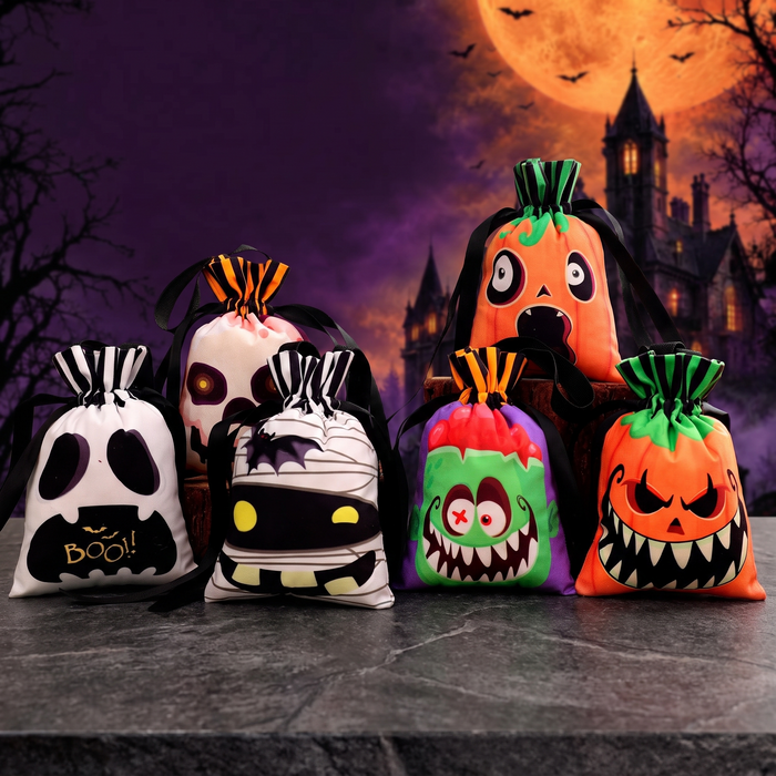 Halloween Brushed Cloth Candy Tote Bag — Hallowicked hero (SU00023853)