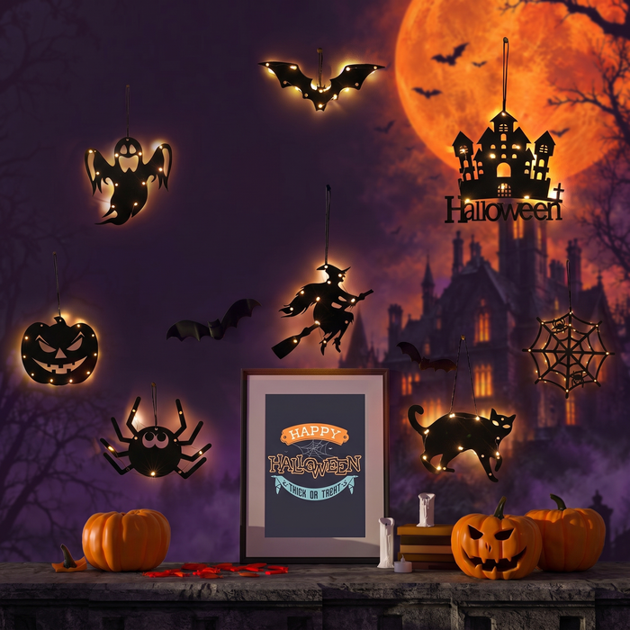 Halloween Glow Party Hanging Decorations — Hallowicked hero (SU00028387)