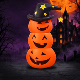 Halloween Inflatable Pumpkin Man Tumbler Decoration — Hallowicked hero (SU00028256)