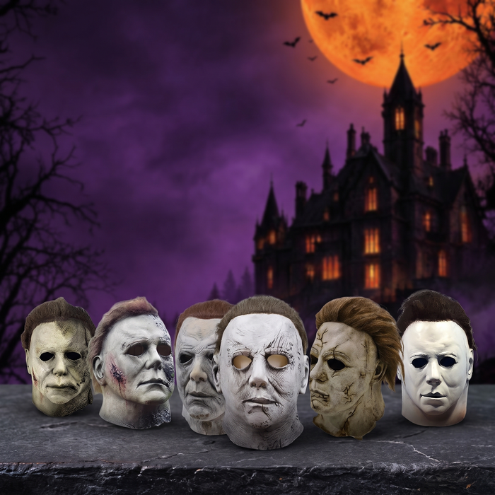 Halloween funny latex Meggie mask — Hallowicked hero (SU00033125)