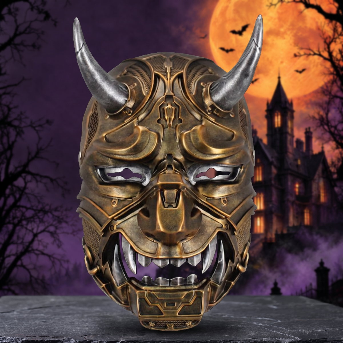 Resin Halloween Mask — Hallowicked hero (SU00023997)