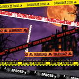 Halloween Party Decoration Warning Tape — Hallowicked hero (SU00031315)