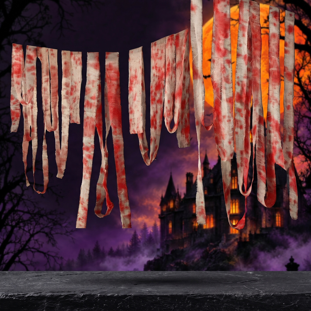 Halloween decorative blood gauze — Hallowicked hero (SU00018451)