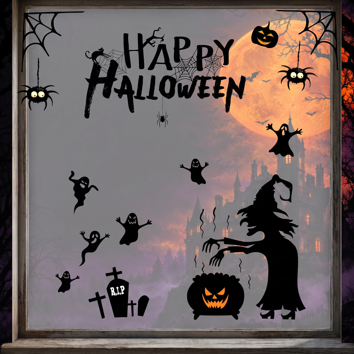 Halloween Wall Sticker — Hallowicked hero (SU00013830)